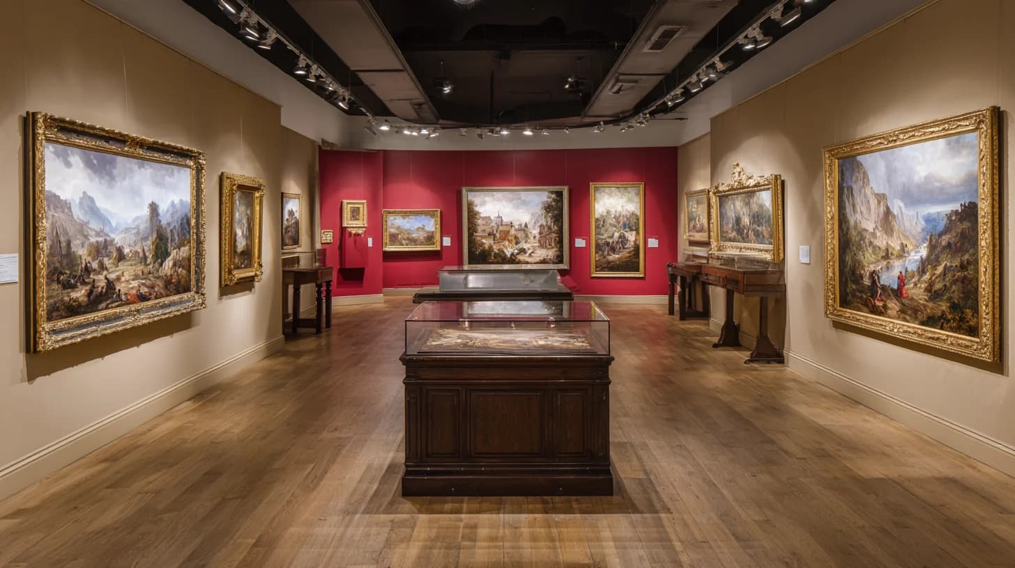 Download Art Gallery Background 43 - Professional video call background Art Gallery Background 43 - Free virtual background for Zoom, Teams & Google Meet