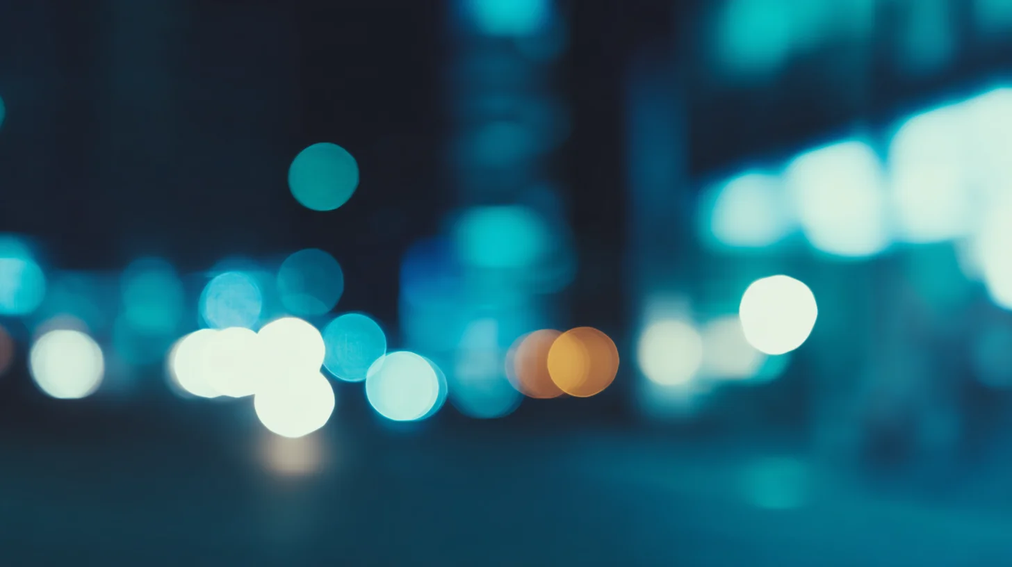 Bokeh Background 62 - Free virtual background for Zoom, Teams & Google Meet