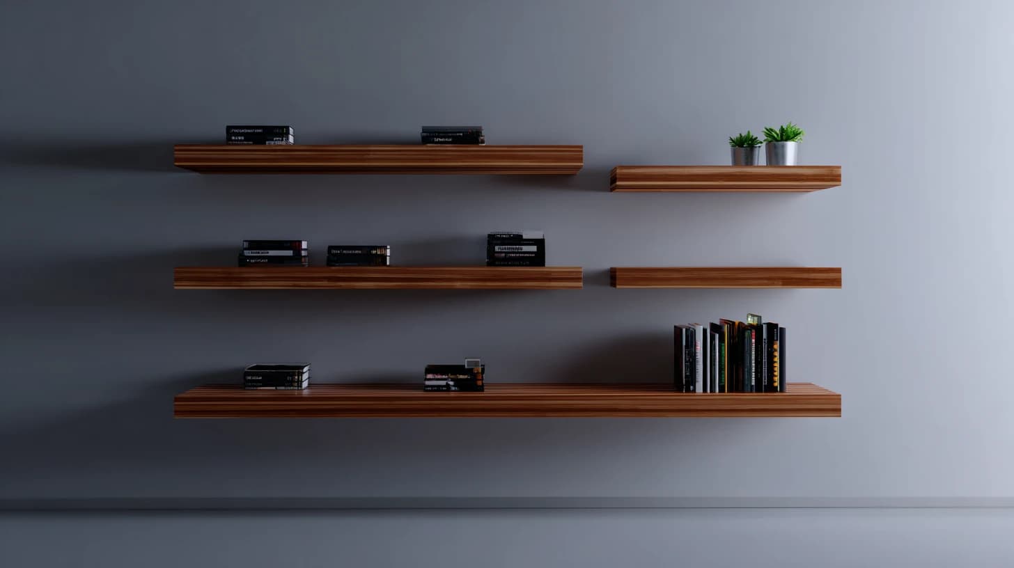 Dark Bookshelf Background 10