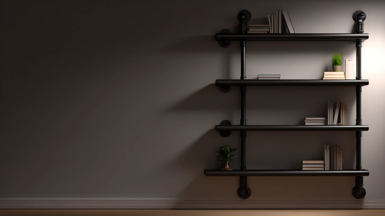 Dark Bookshelf Background 21