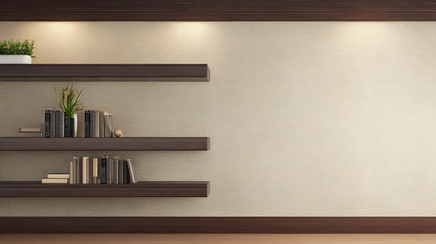Dark Bookshelf Background 25