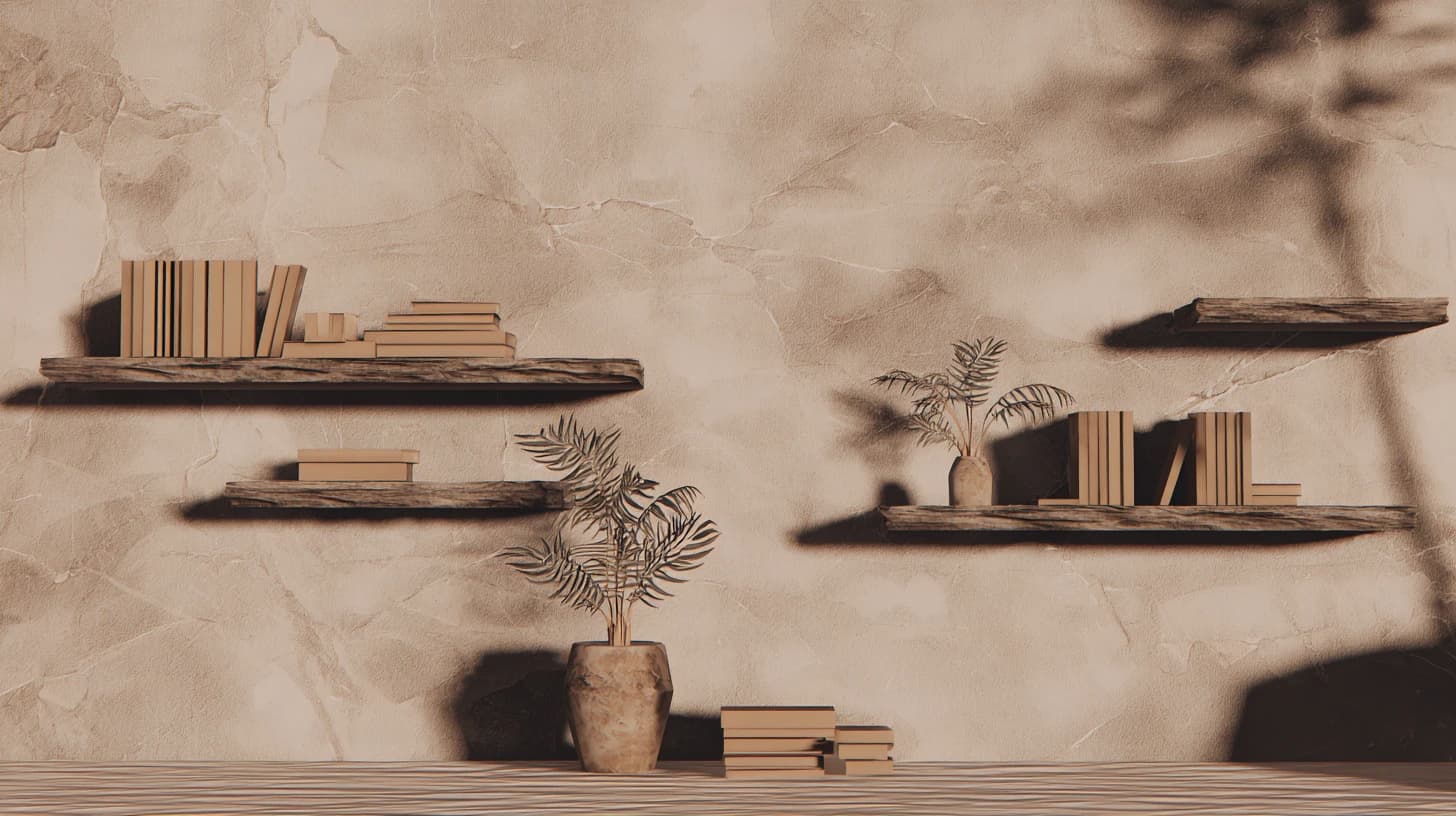 Dark Bookshelf Background 35