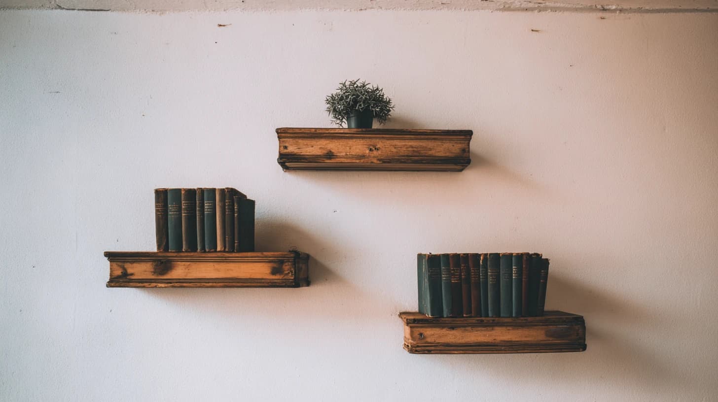 Dark Bookshelf Background 37
