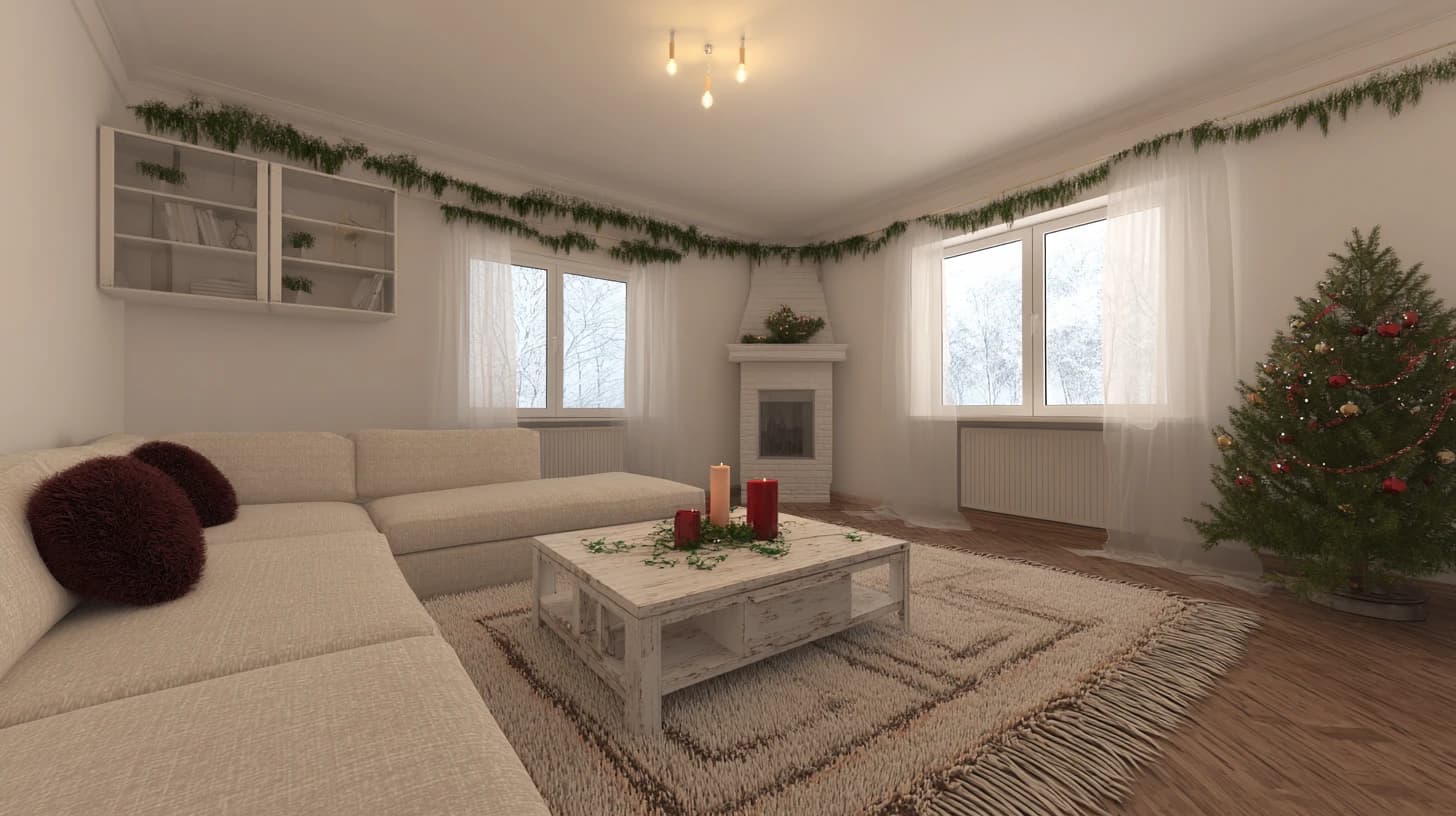 Christmas Background 13 - Free virtual background for Zoom, Teams & Google Meet