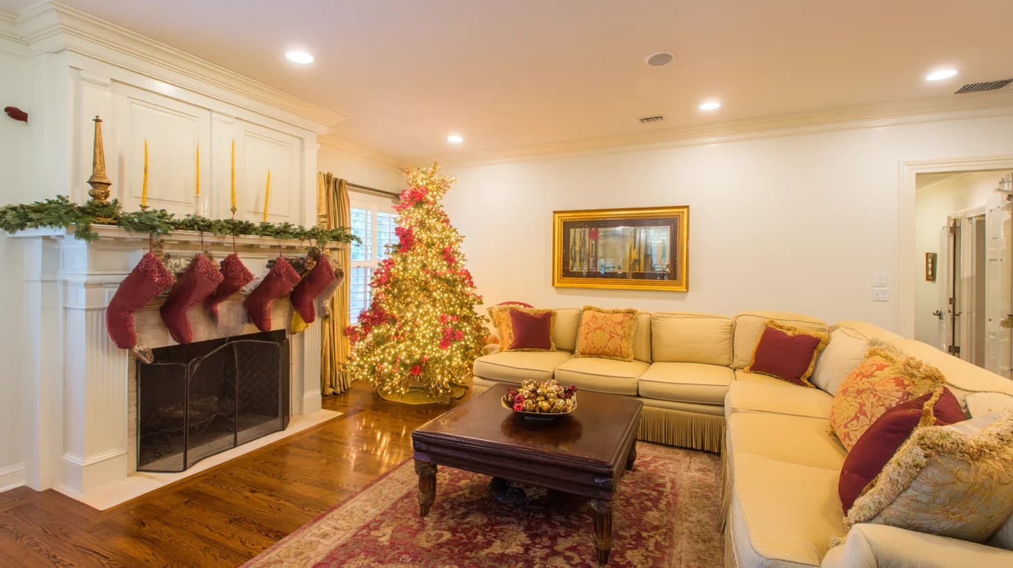 Christmas Background 97 - Free virtual background for Zoom, Teams & Google Meet