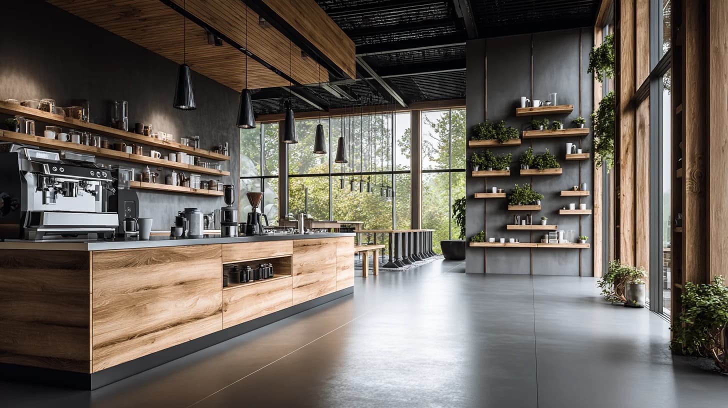 Download Coffee Shop Background 31 - Professional video call background Coffee Shop Background 31 - Free virtual background for Zoom, Teams & Google Meet