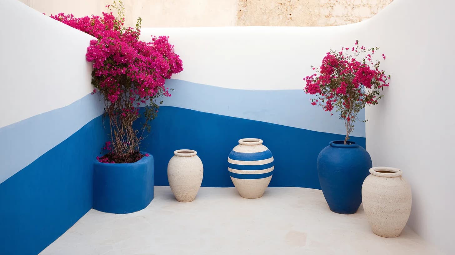 Garden Patio Background 1 - Free virtual background for Zoom, Teams & Google Meet