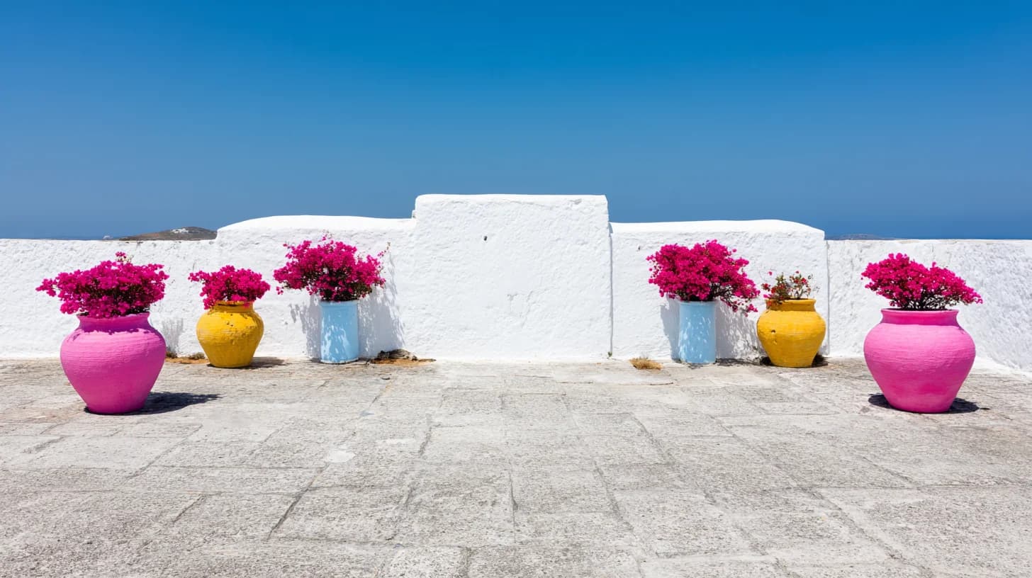 Garden Patio Background 4 - Free virtual background for Zoom, Teams & Google Meet