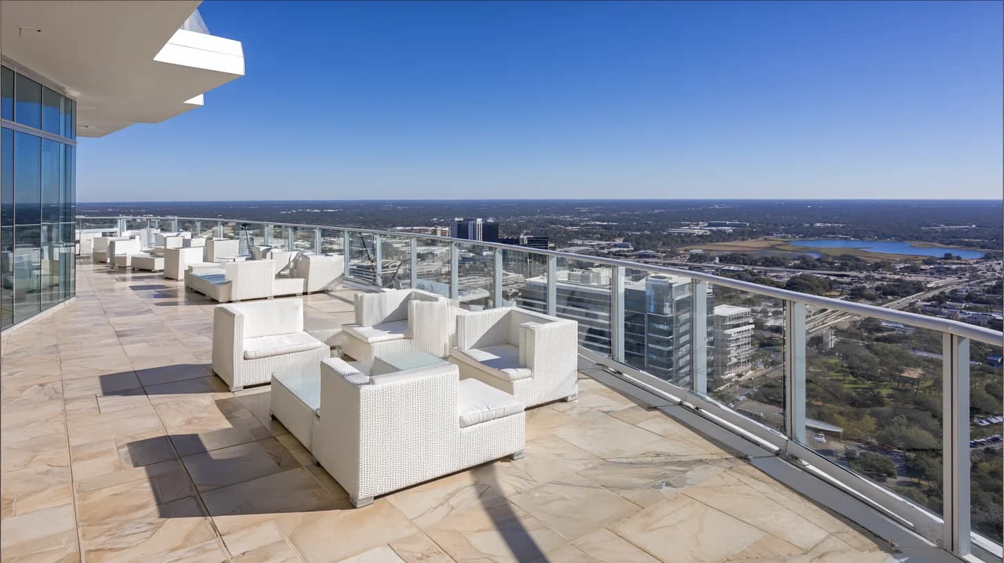 Garden Patio Background 11 - Free virtual background for Zoom, Teams & Google Meet