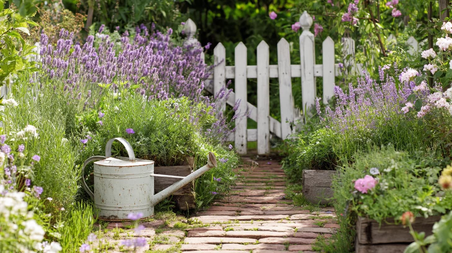 Garden Patio Background 14 - Free virtual background for Zoom, Teams & Google Meet