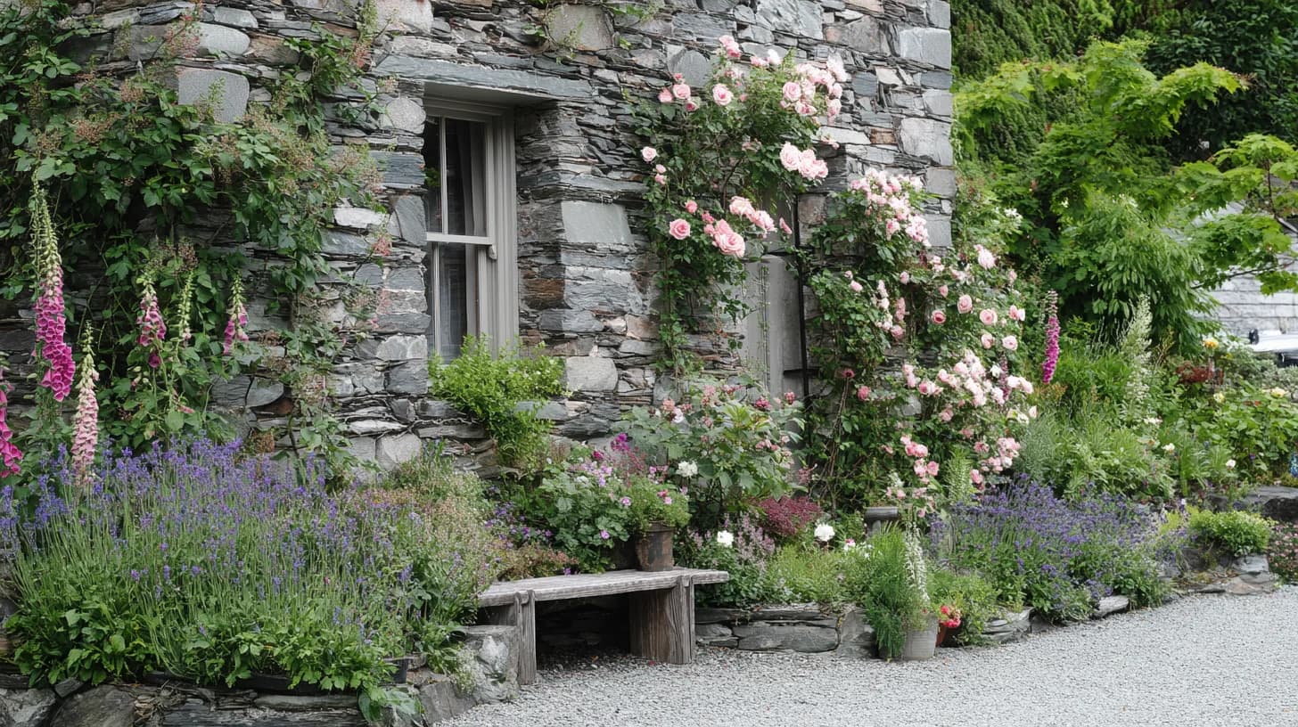 Garden Patio Background 18 - Free virtual background for Zoom, Teams & Google Meet