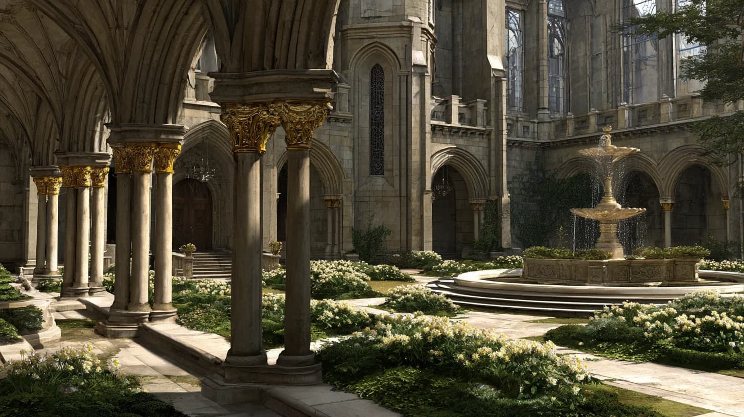 Historic Space Background 8 - Free virtual background for Zoom, Teams & Google Meet