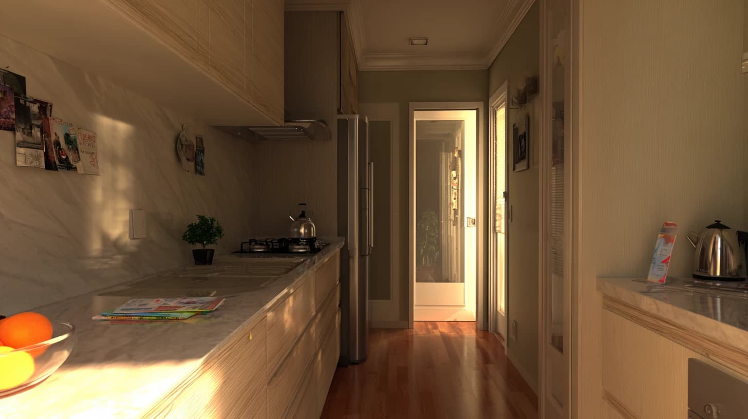 Kitchen Background 14 - Free virtual background for Zoom, Teams & Google Meet