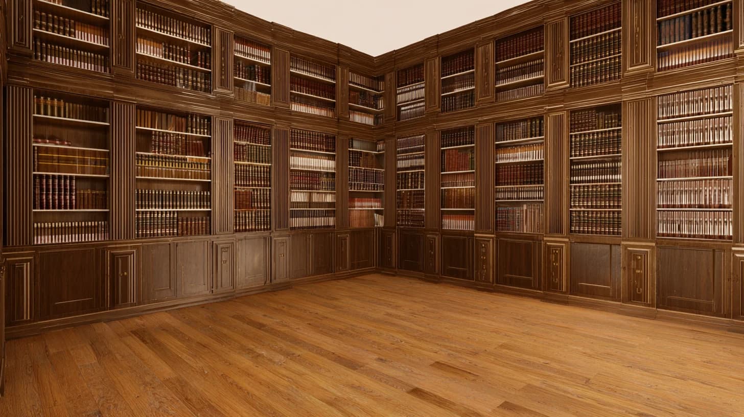 Library Background 4 - Free virtual background for Zoom, Teams & Google Meet