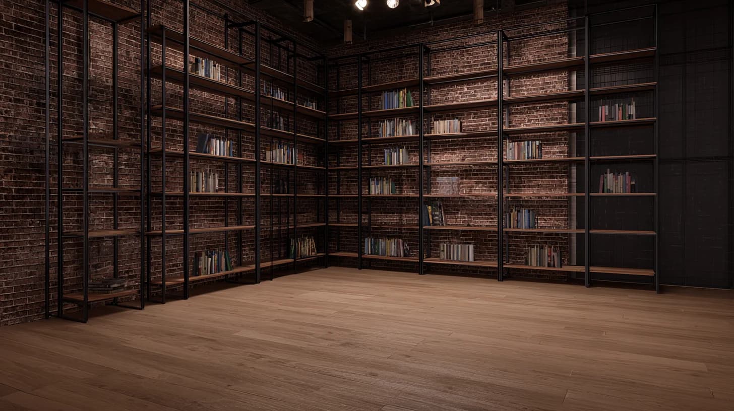 Library Background 7 - Free virtual background for Zoom, Teams & Google Meet