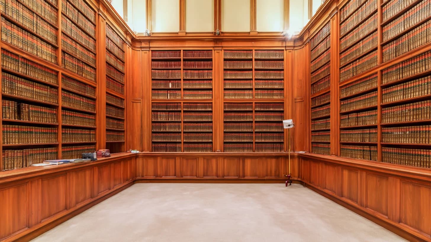 Library Background 9 - Free virtual background for Zoom, Teams & Google Meet