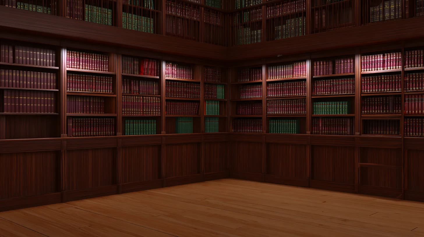 Library Background 12 - Free virtual background for Zoom, Teams & Google Meet