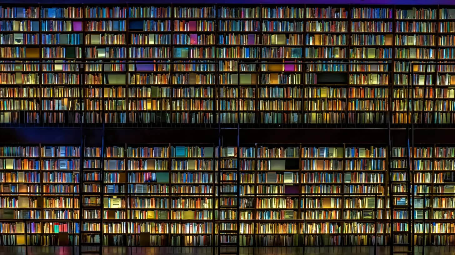 Library Background 26 - Free virtual background for Zoom, Teams & Google Meet