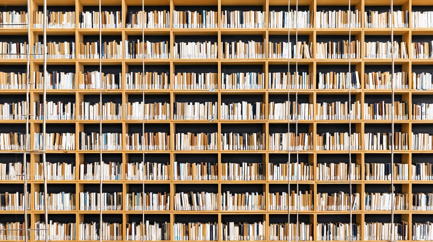 Library Background 29 - Free virtual background for Zoom, Teams & Google Meet