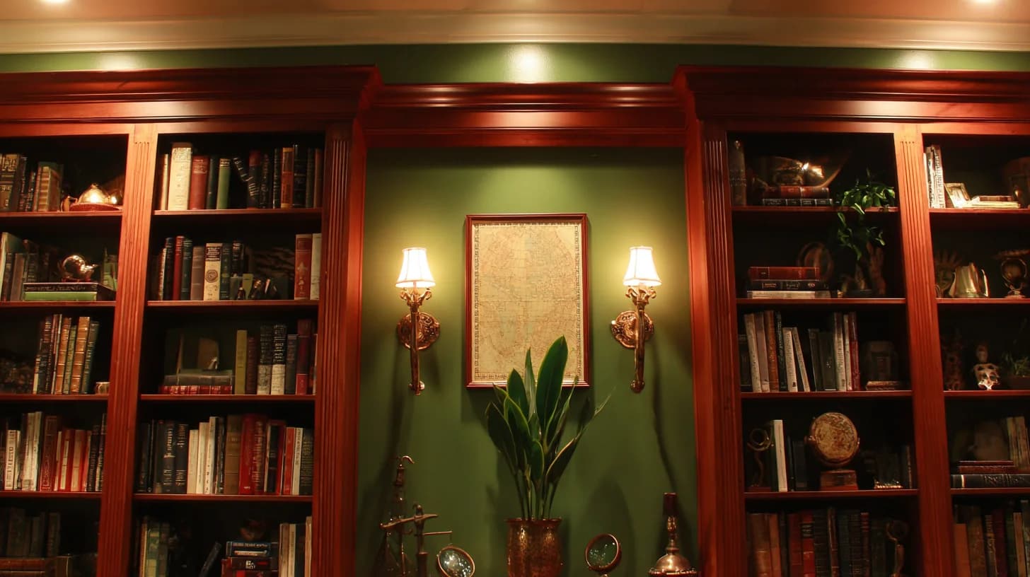 Library Background 34 - Free virtual background for Zoom, Teams & Google Meet