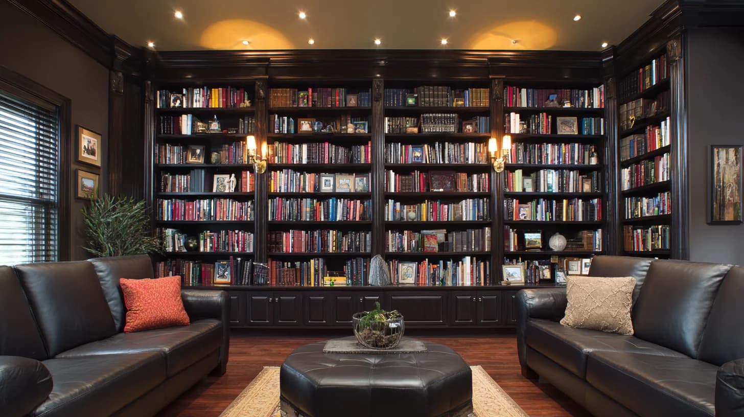 Library Background 43 - Free virtual background for Zoom, Teams & Google Meet