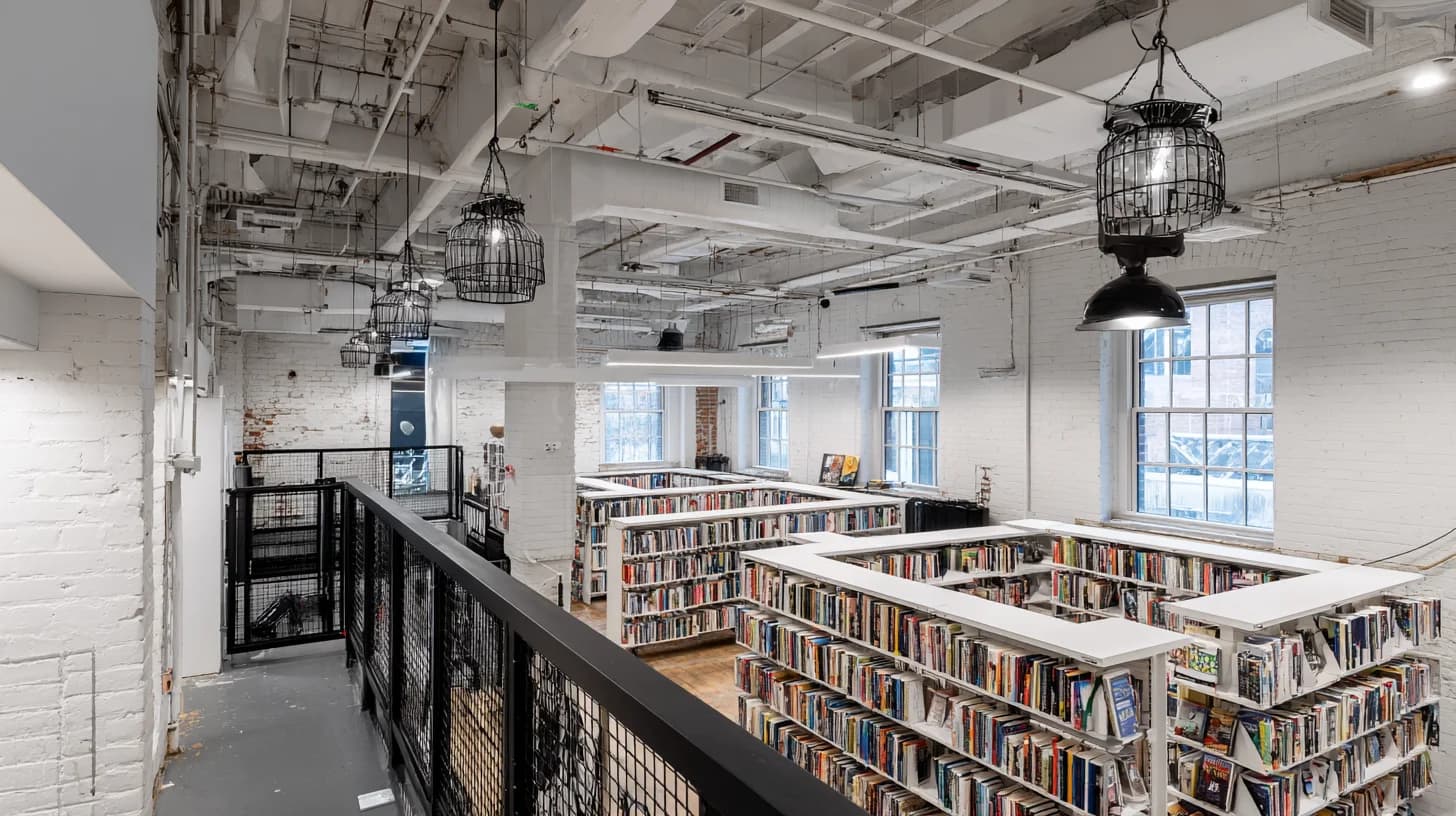 Library Background 51 - Free virtual background for Zoom, Teams & Google Meet