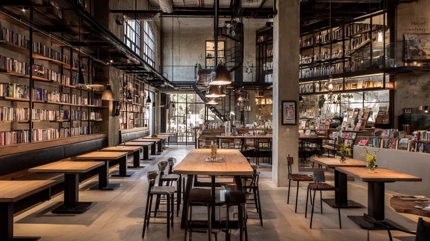 Library Background 54 - Free virtual background for Zoom, Teams & Google Meet