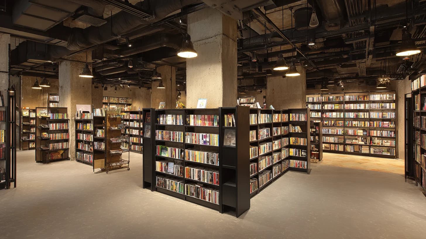 Library Background 55 - Free virtual background for Zoom, Teams & Google Meet