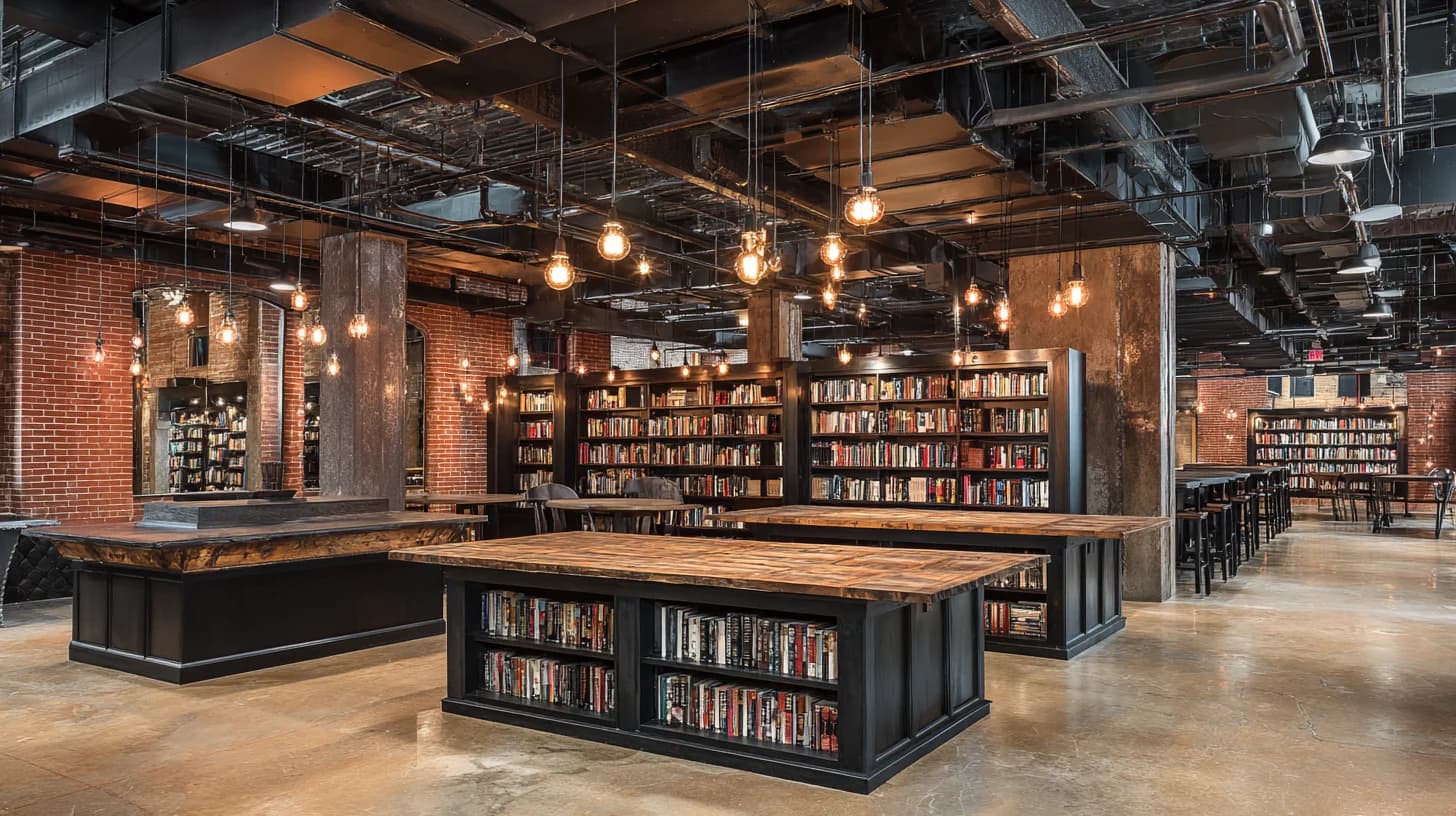 Library Background 56 - Free virtual background for Zoom, Teams & Google Meet