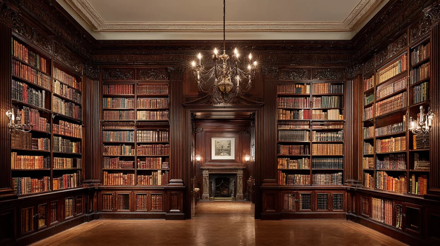 Library Background 67 - Free virtual background for Zoom, Teams & Google Meet