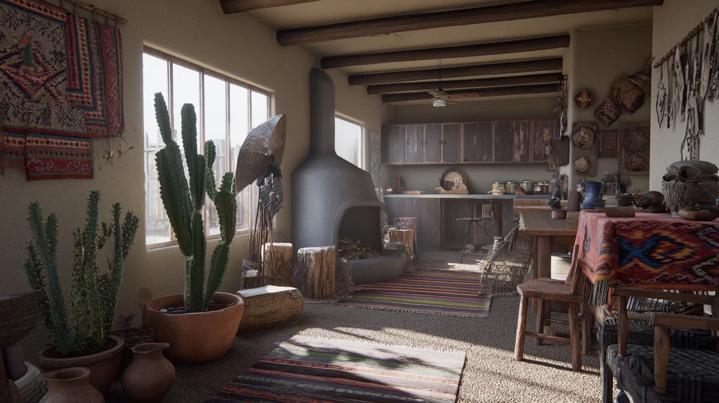 Living Room Background 8 - Free virtual background for Zoom, Teams & Google Meet