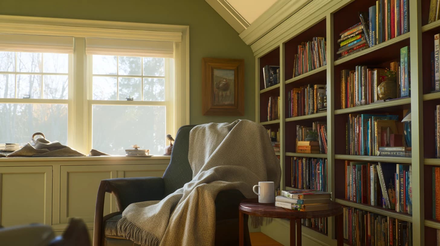 Living Room Background 14 - Free virtual background for Zoom, Teams & Google Meet