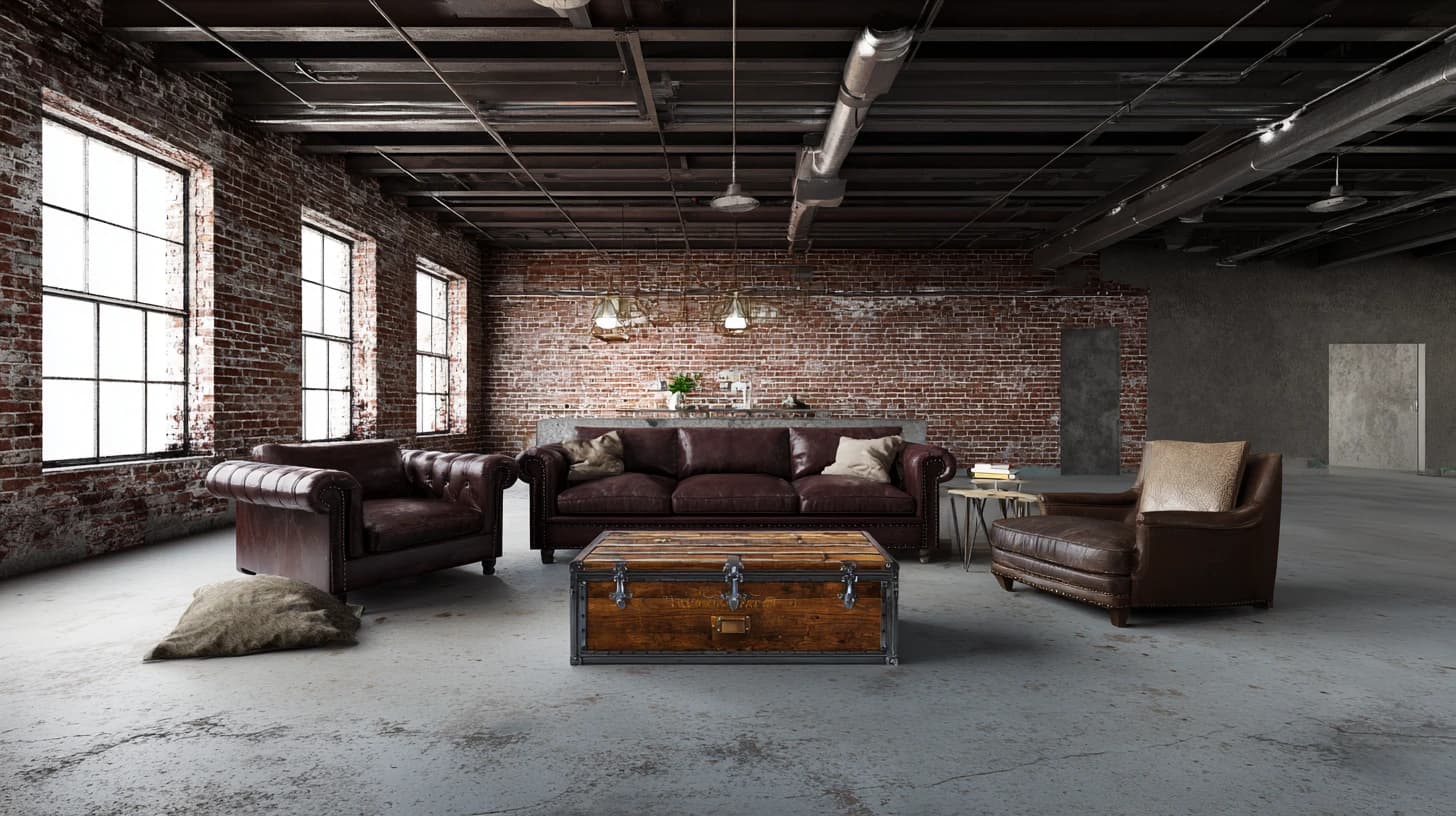 Living Room Background 16 - Free virtual background for Zoom, Teams & Google Meet