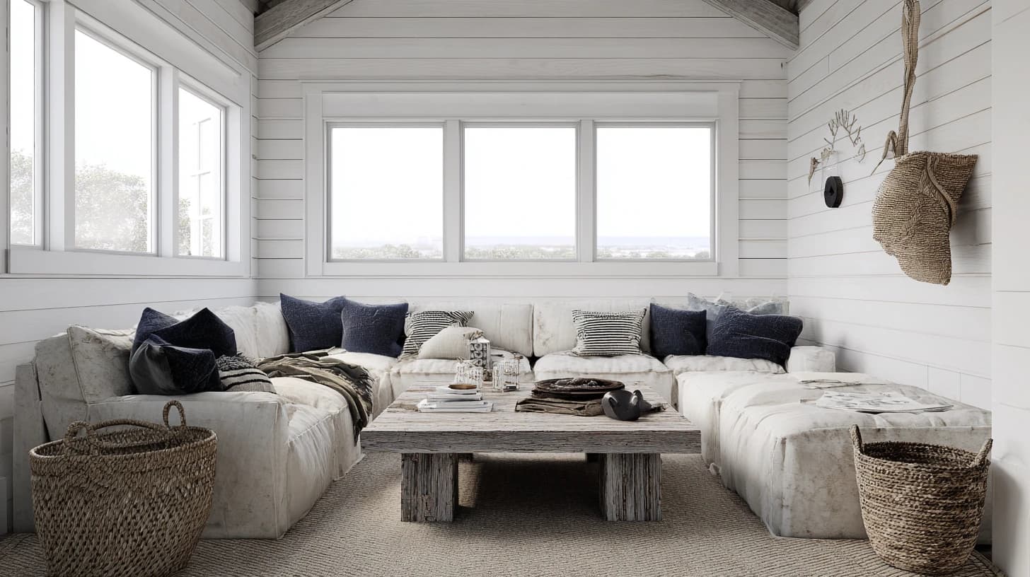 Living Room Background 19 - Free virtual background for Zoom, Teams & Google Meet