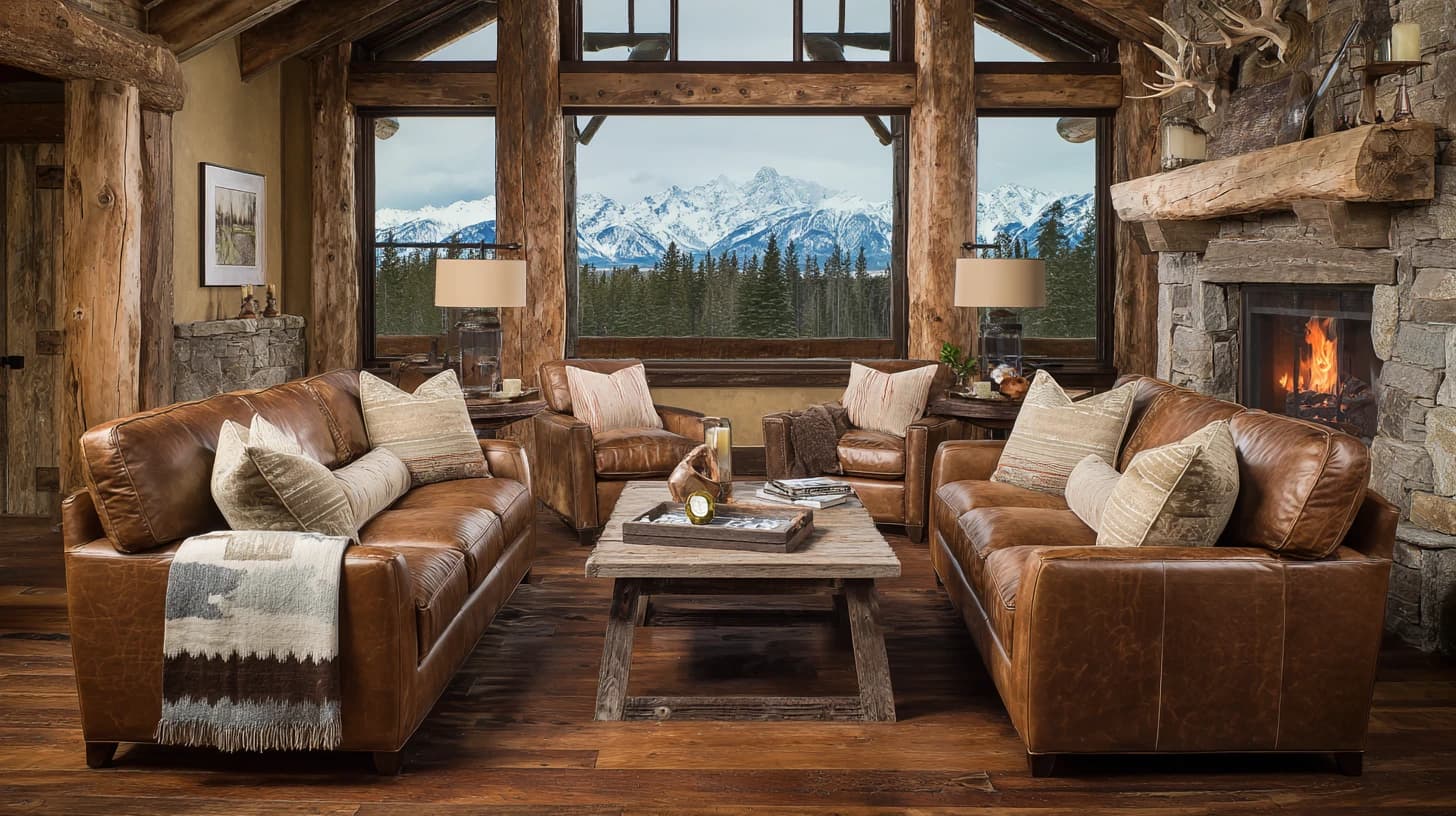 Living Room Background 23 - Free virtual background for Zoom, Teams & Google Meet