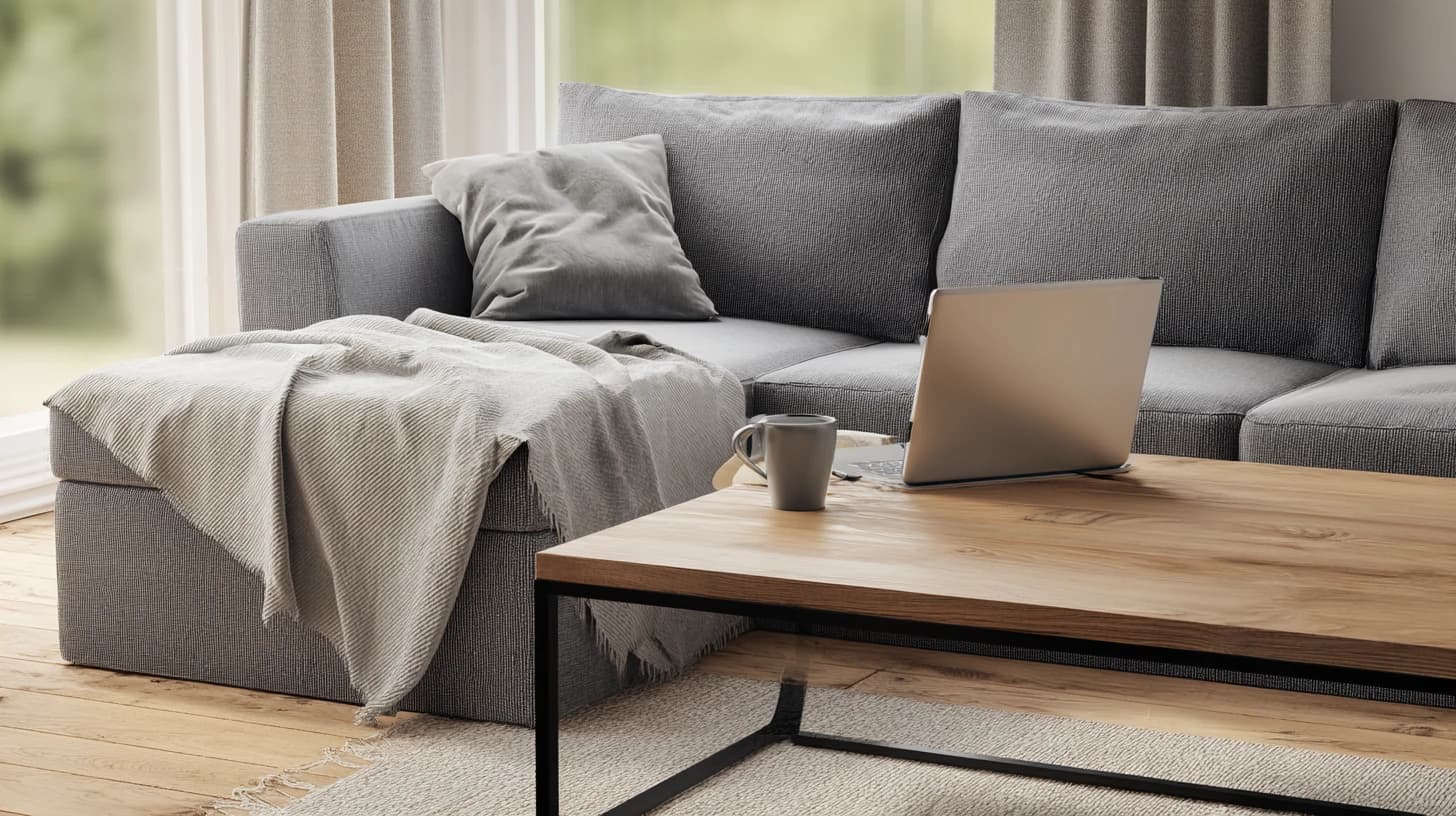 Living Room Background 29 - Free virtual background for Zoom, Teams & Google Meet