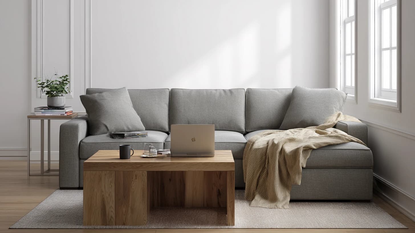 Living Room Background 31 - Free virtual background for Zoom, Teams & Google Meet