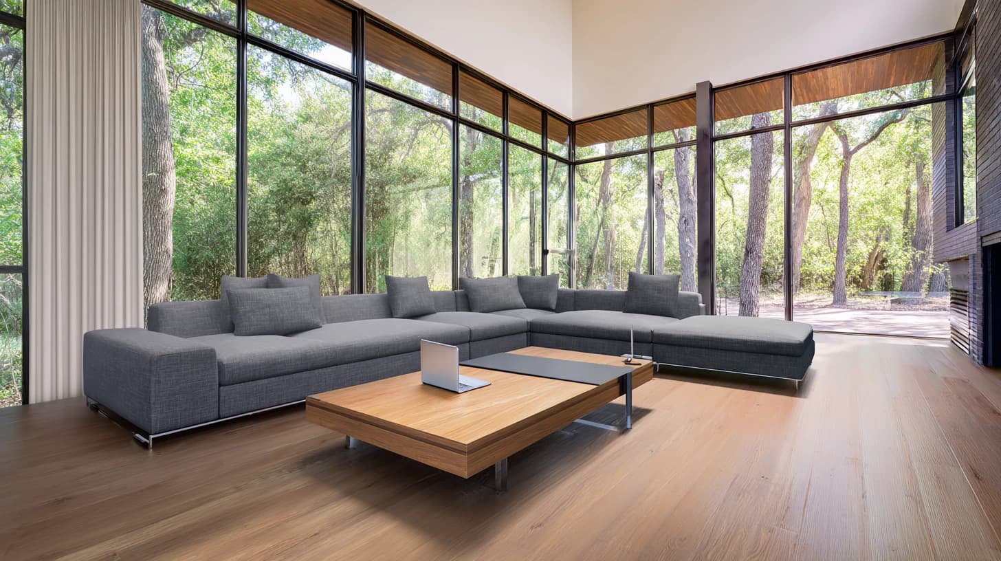 Living Room Background 37 - Free virtual background for Zoom, Teams & Google Meet