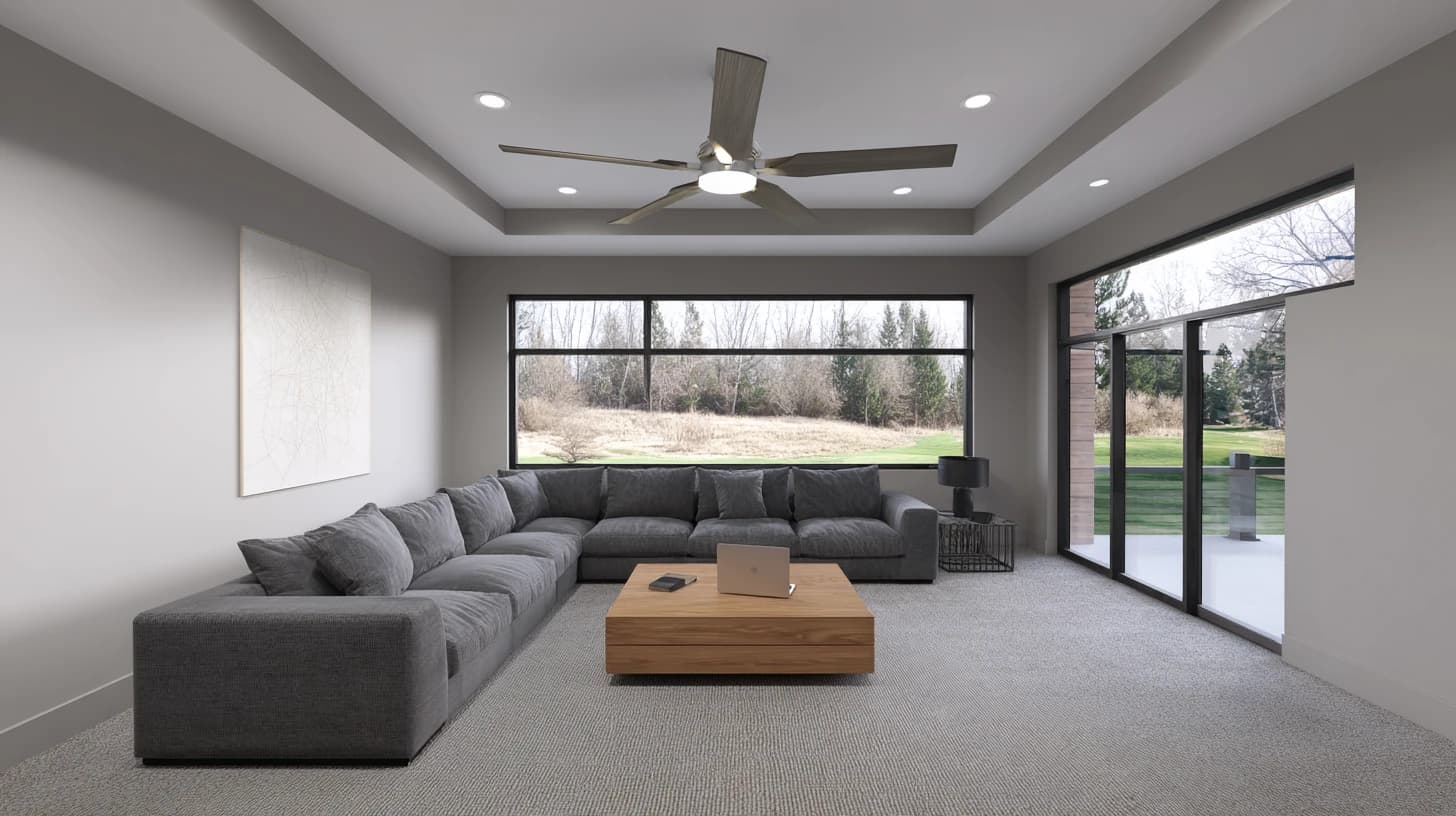 Living Room Background 38 - Free virtual background for Zoom, Teams & Google Meet