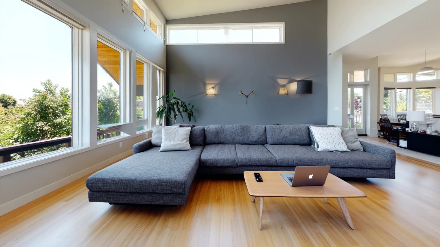 Living Room Background 40 - Free virtual background for Zoom, Teams & Google Meet