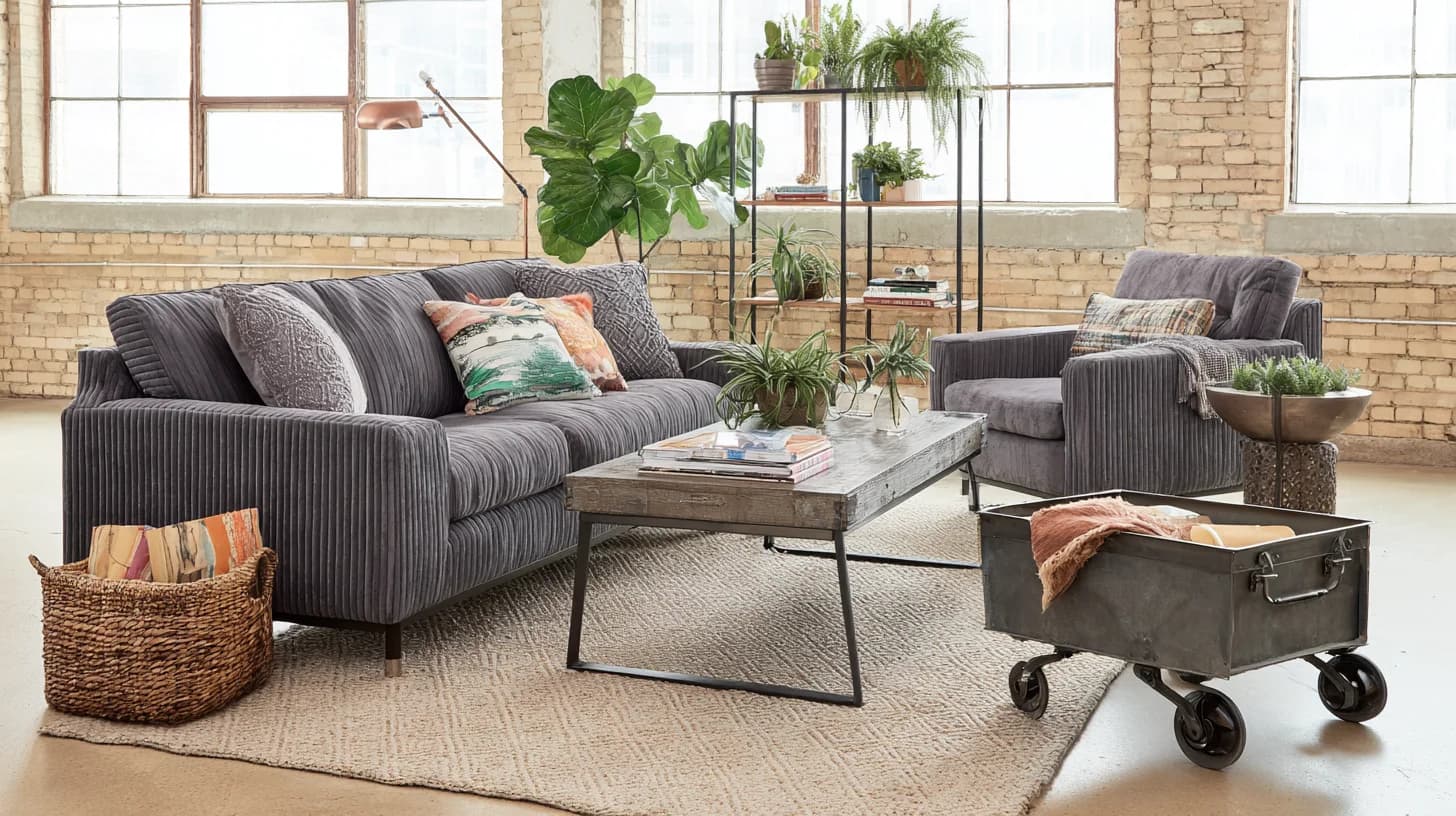 Living Room Background 59 - Free virtual background for Zoom, Teams & Google Meet