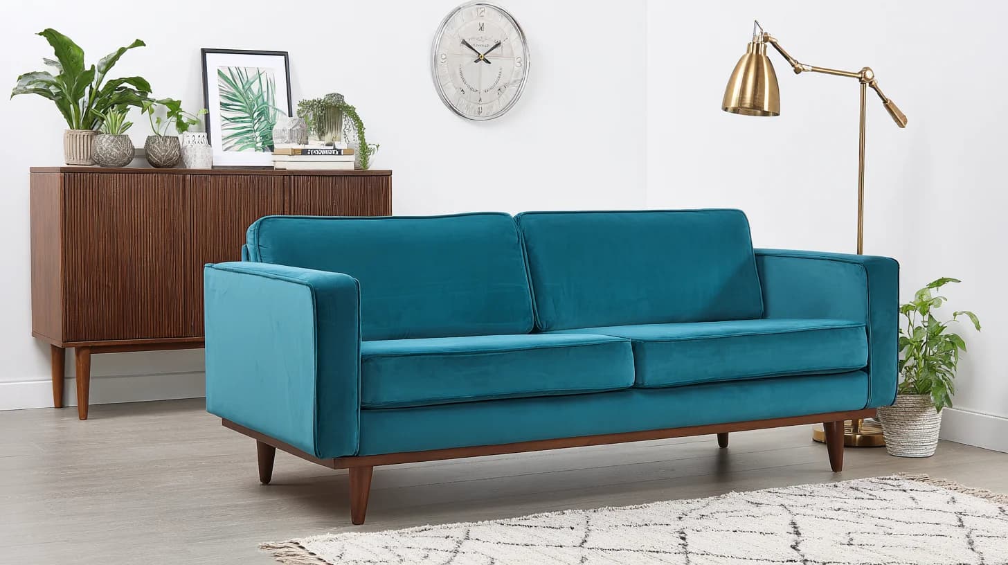 Living Room Background 61 - Free virtual background for Zoom, Teams & Google Meet