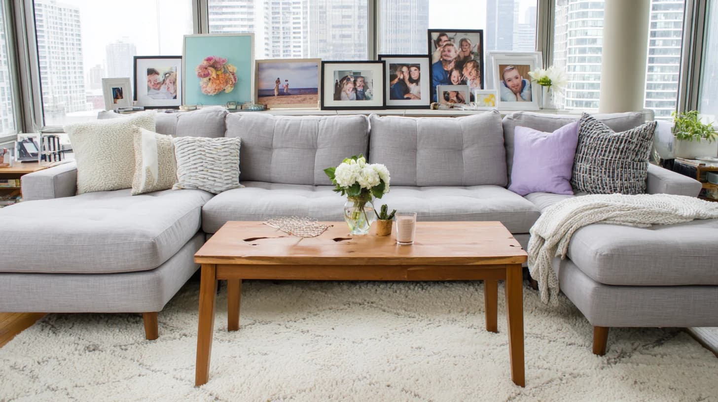 Living Room Background 64 - Free virtual background for Zoom, Teams & Google Meet