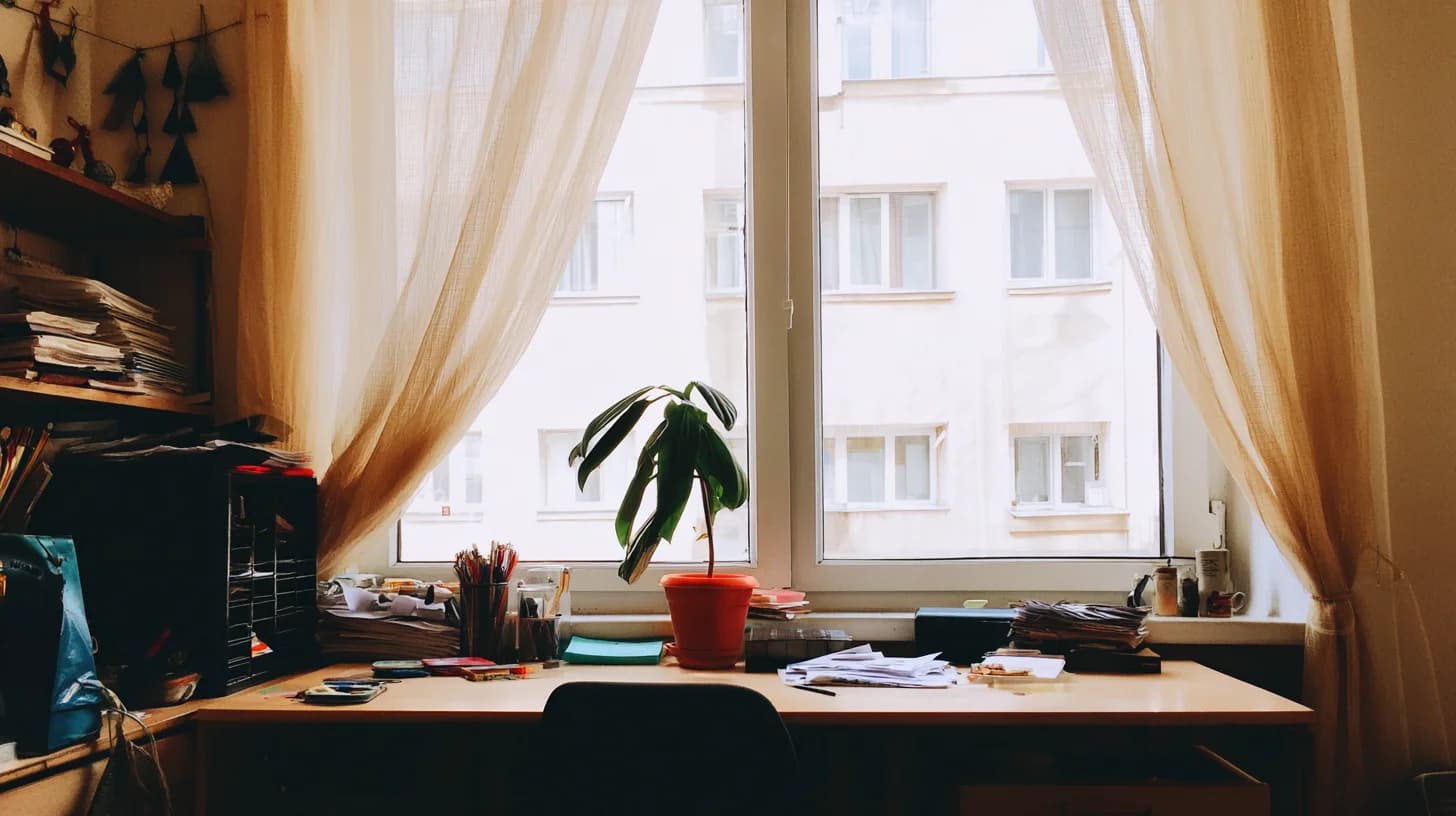 Office Space Background 12 - Free virtual background for Zoom, Teams & Google Meet