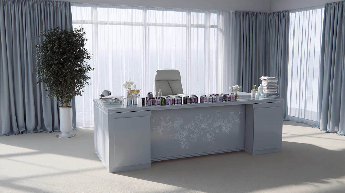 Office Space Background 13 - Free virtual background for Zoom, Teams & Google Meet