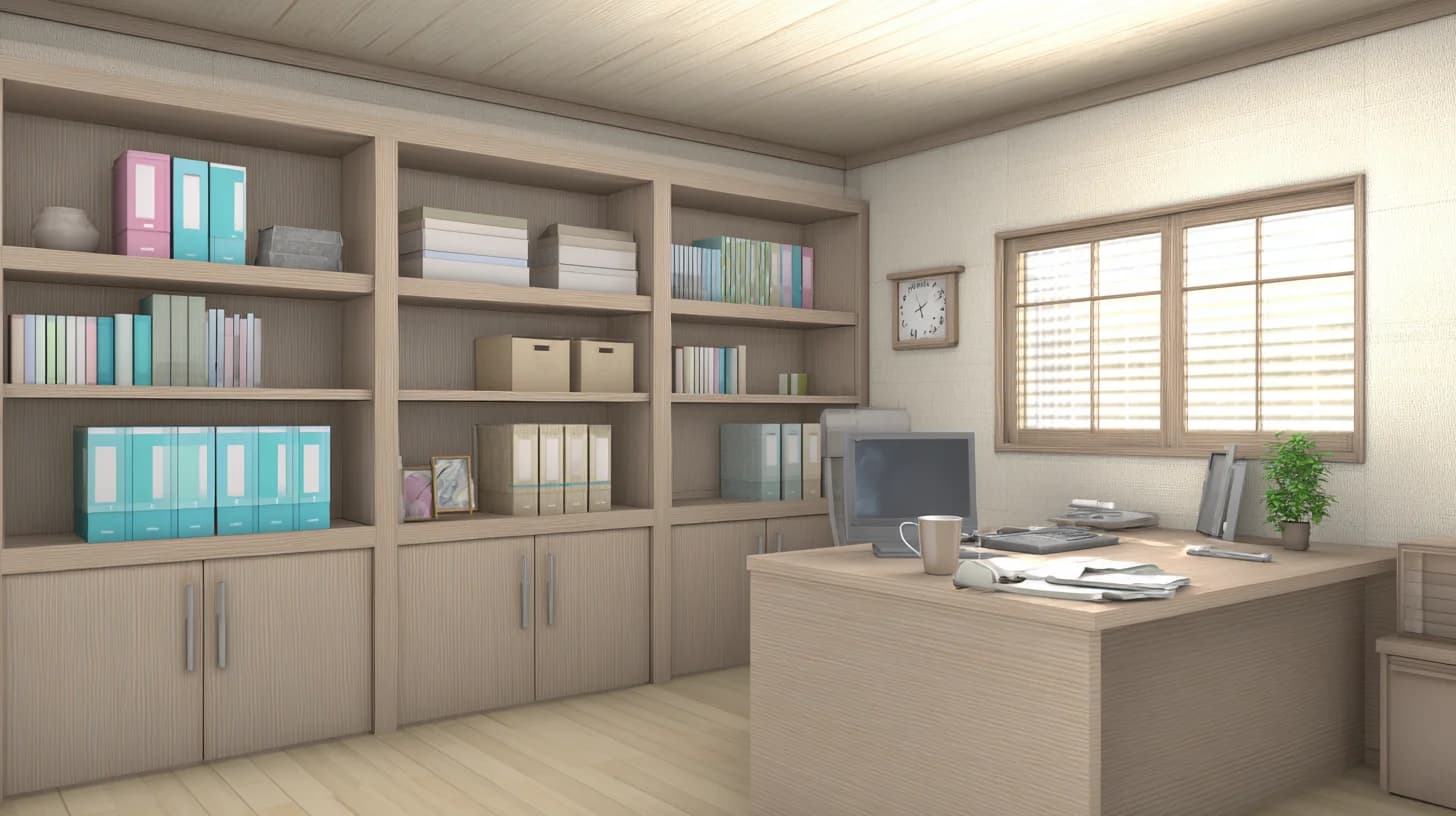 Office Space Background 22 - Free virtual background for Zoom, Teams & Google Meet