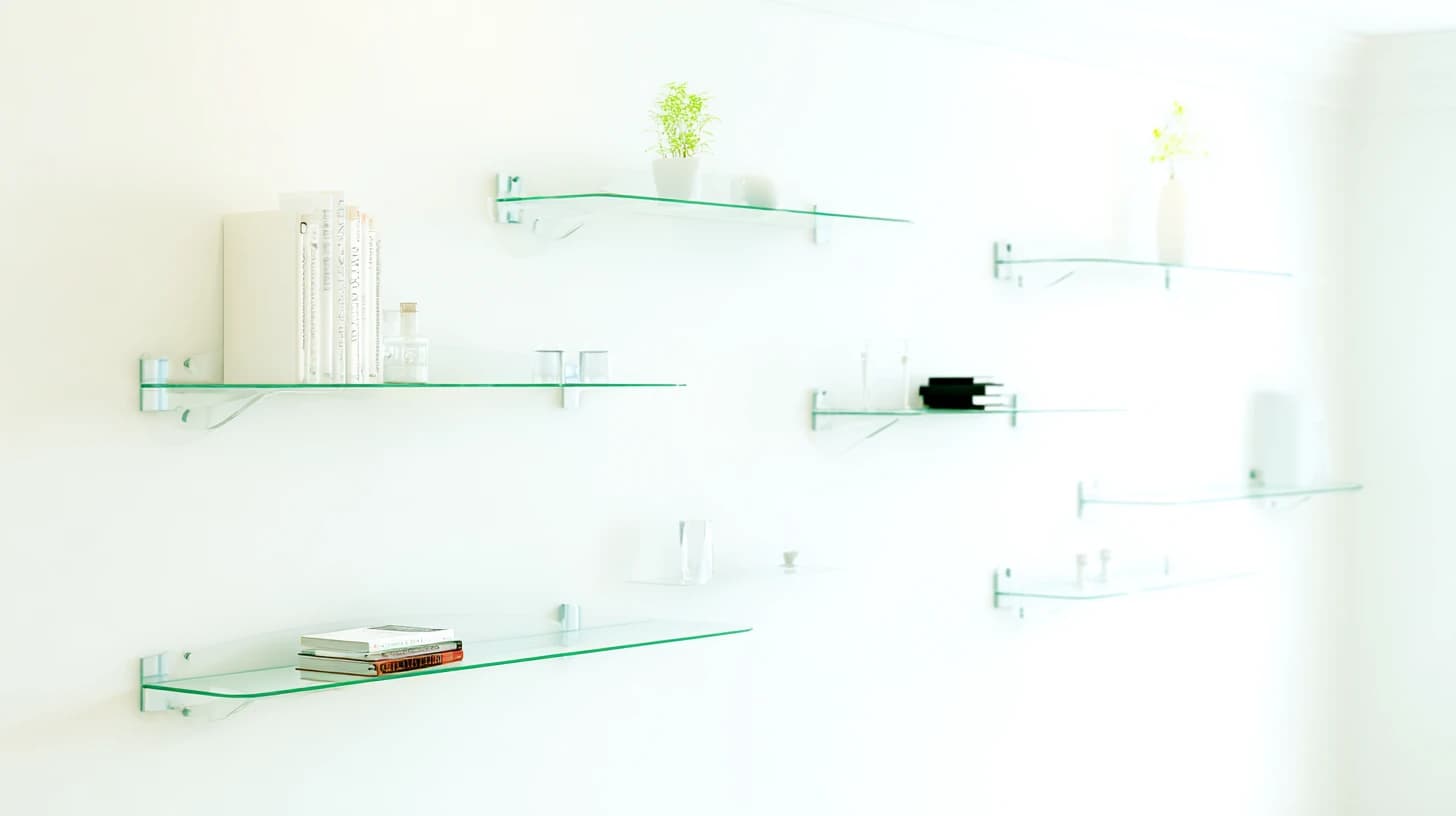 Bright Wall Shelf Background 8 - Free virtual background for Zoom, Teams & Google Meet