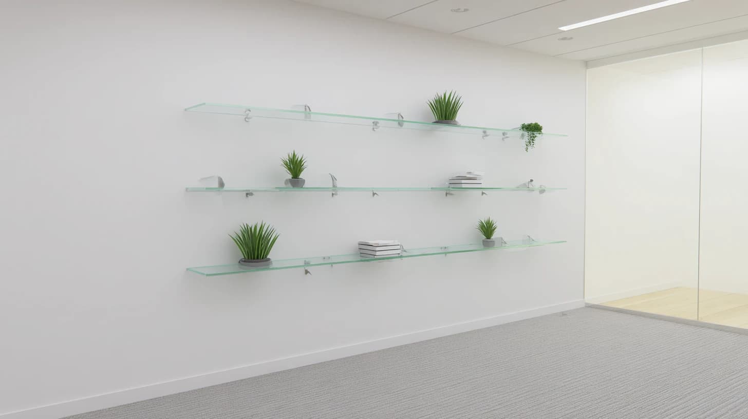 Bright Wall Shelf Background 9 - Free virtual background for Zoom, Teams & Google Meet