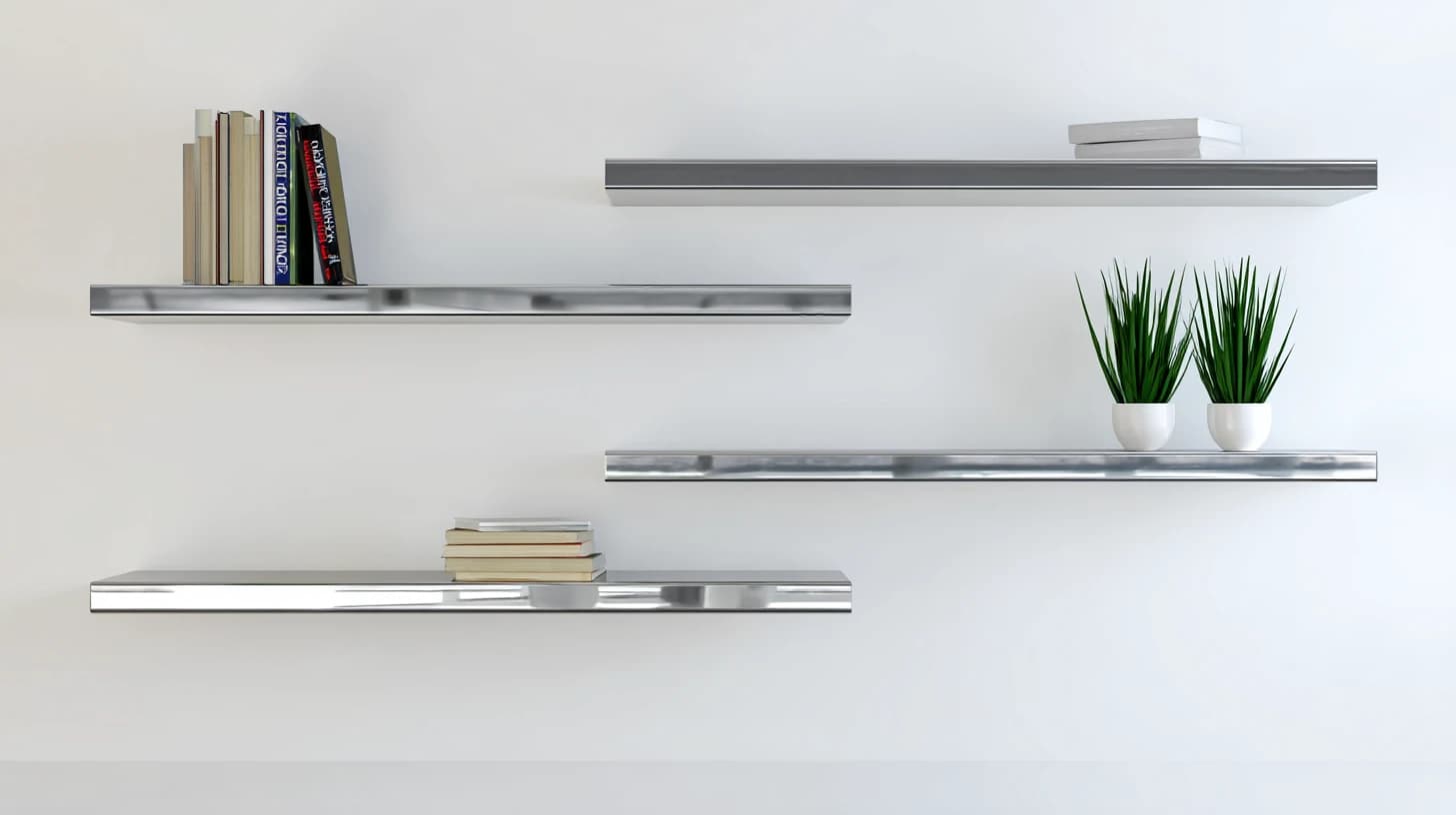 Bright Wall Shelf Background 19 - Free virtual background for Zoom, Teams & Google Meet