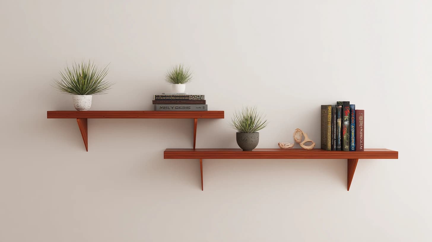 Bright Wall Shelf Background 38 - Free virtual background for Zoom, Teams & Google Meet